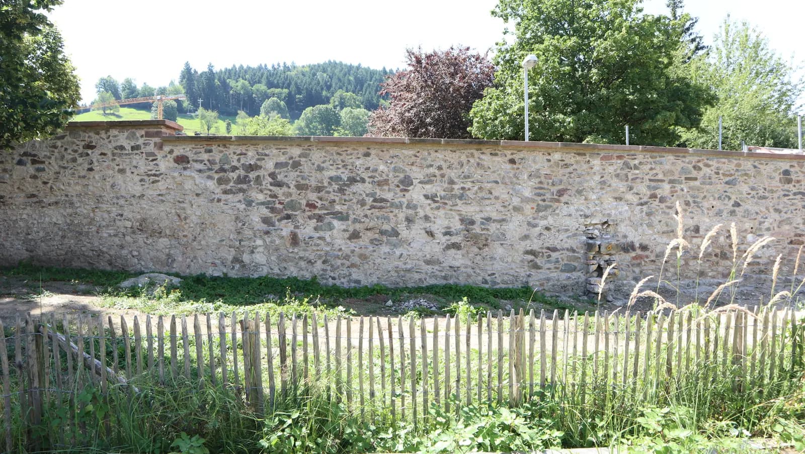 Barocke Außenmauer, Waldkirch